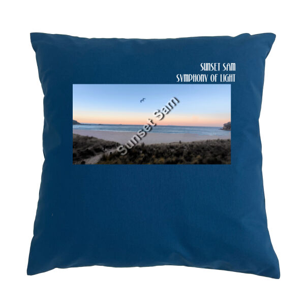 Peaceful Beach, front - Cushion cover Thumbnail