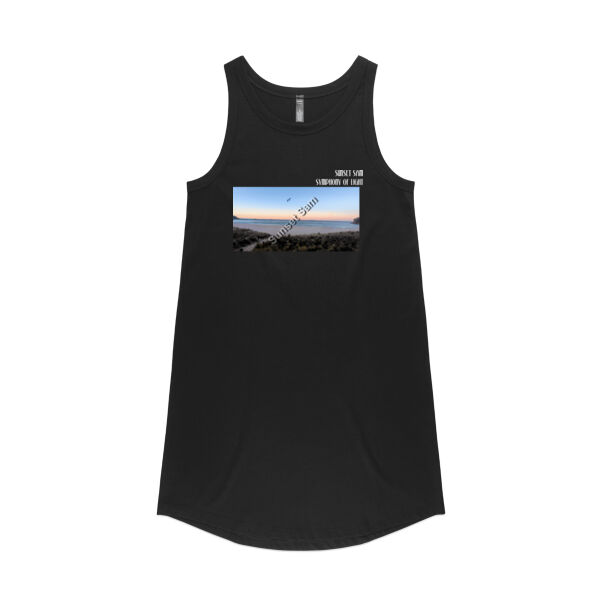 Peaceful Beach, front - AS Colour Womens Saturday Dress Thumbnail