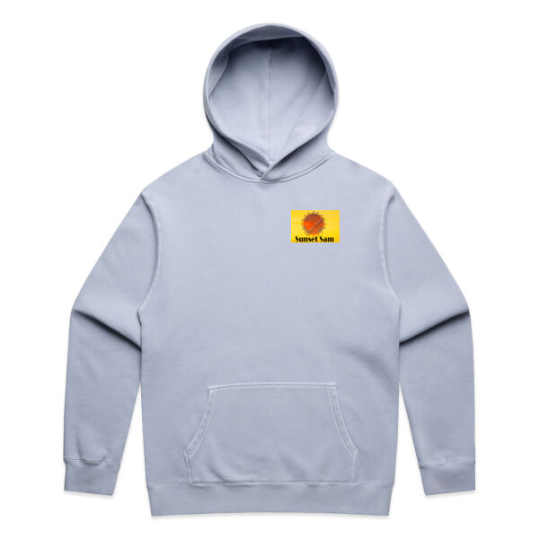 Peaceful Beach, back - AS Colour Mens Relax Faded Hood Thumbnail