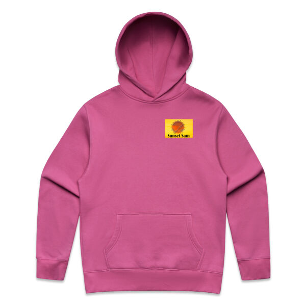 Peaceful Beach, back - AS Colour Mens Relax Hood Thumbnail