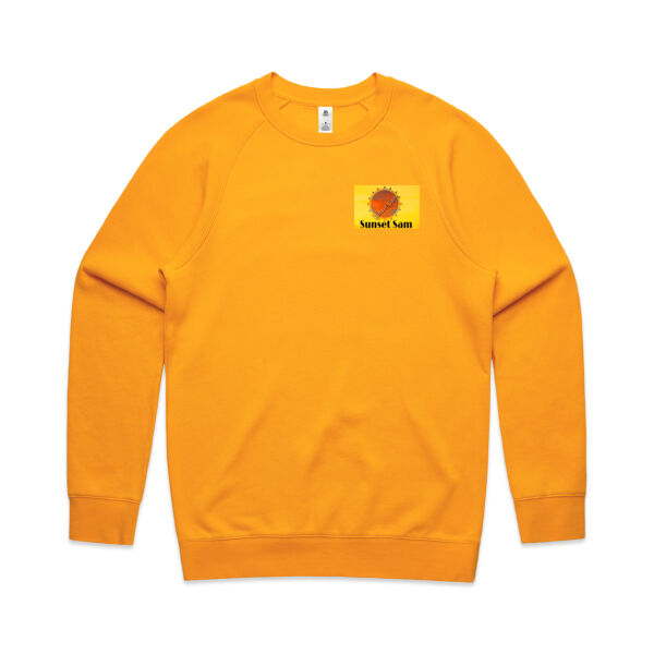 Peaceful Beach, back - AS Colour Mens Supply Crew Thumbnail