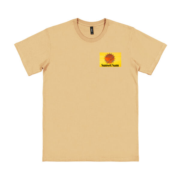 Peaceful Beach, back - Urban Collab Mens Set Tee Thumbnail