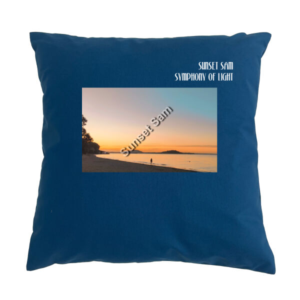 Beach stroll, front - Cushion cover Thumbnail