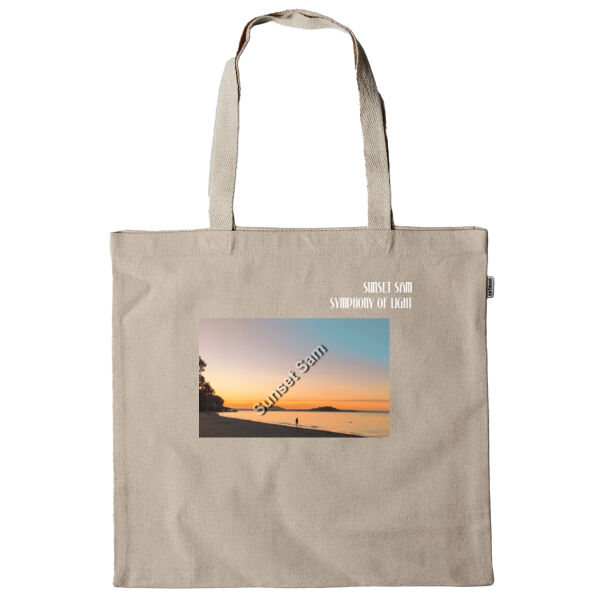 Beach stroll, front - Super Tote Bag - Thread Project Thumbnail