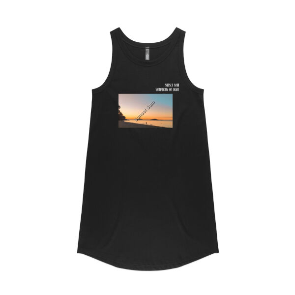 Beach stroll, front - AS Colour Womens Saturday Dress Thumbnail