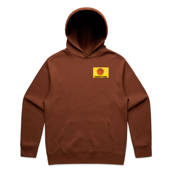 Beach stroll, back - AS Colour Mens Relax Hood Thumbnail