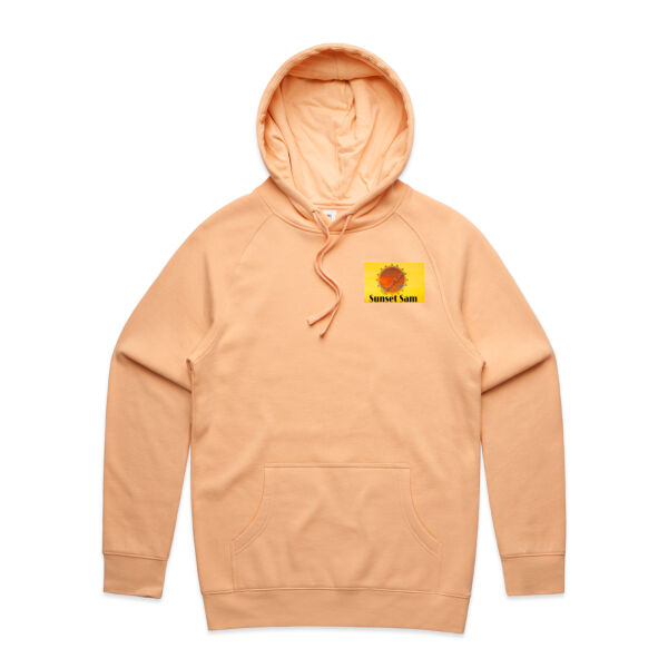 Beach stroll, back - AS Colour Mens Supply Hood Thumbnail