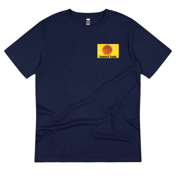 Beach stroll, back - Thread Project Unisex Summer Tee Thumbnail