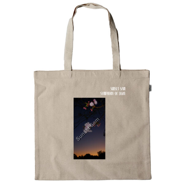 Cherry blosssoms  night sky, front - Super Tote Bag - Thread Project Thumbnail