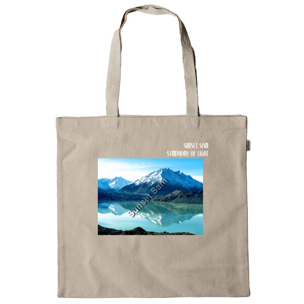Lake Tasman Reflections, front - Super Tote Bag - Thread Project Thumbnail