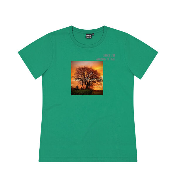 Tree of fire - Cloke Womens Silhouette Tee V2 Thumbnail