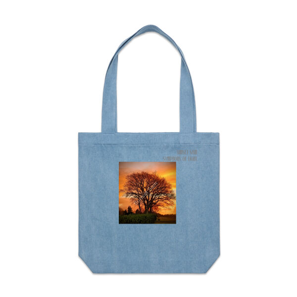 Tree of fire - AS Colour Denim Carrie Tote Thumbnail