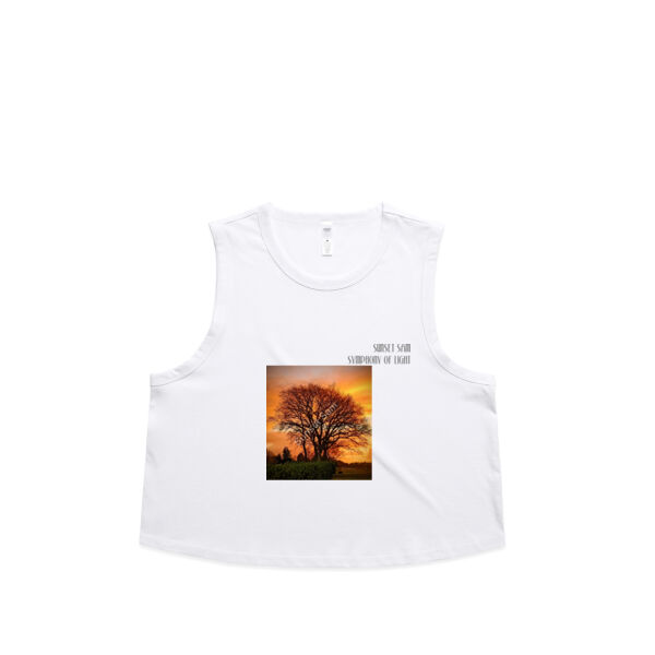Tree of fire - AS Colour Womens Martina Crop Tank Thumbnail