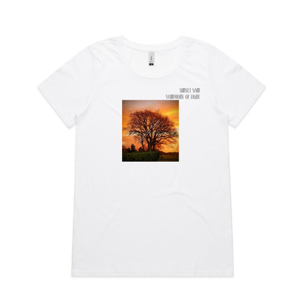 Tree of fire - AS Colour Womens Shallow Scoop Tee Thumbnail