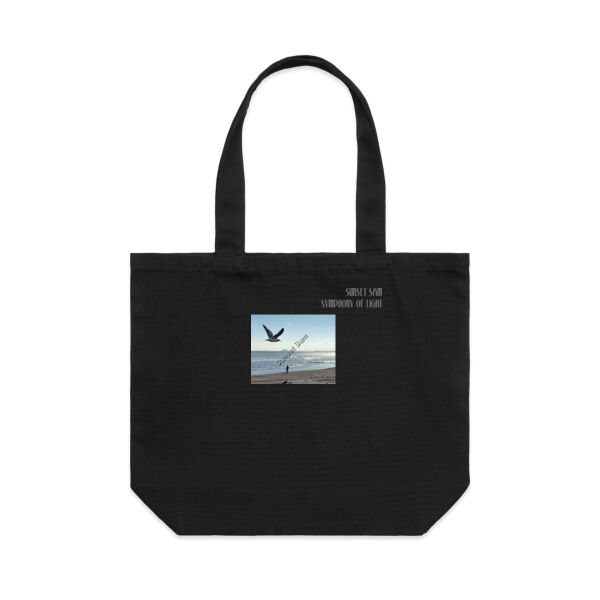 Fishing on the beach, front - AS Colour Shoulder Tote Thumbnail