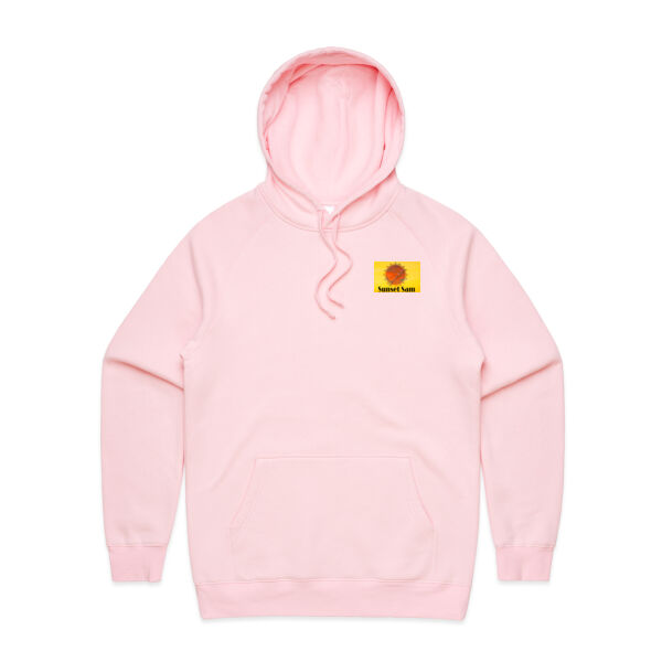 Fishing on the beach, back - AS Colour Mens Supply Hood Thumbnail