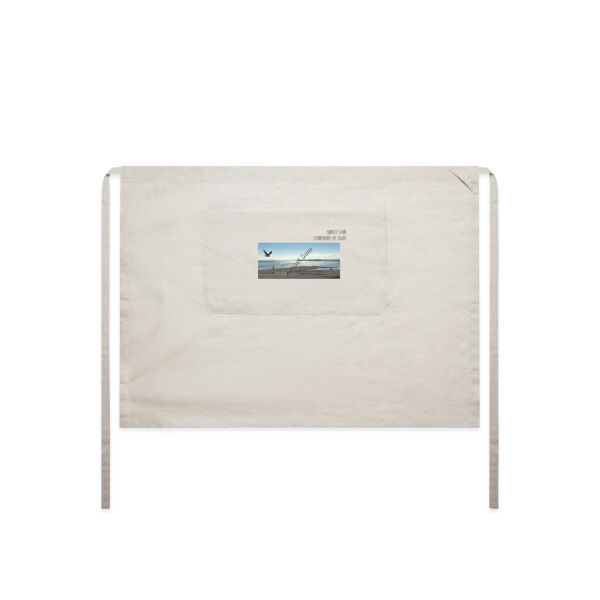 Long beach, front - AS Colour Linen Half Apron Thumbnail