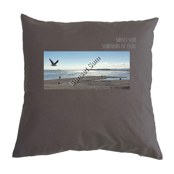 Long beach, front - Cushion cover Thumbnail