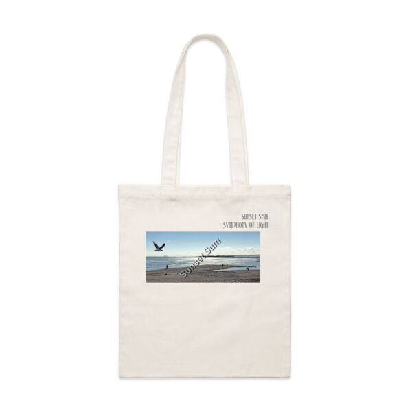 Long beach, front - AS Colour Parcel Tote Thumbnail