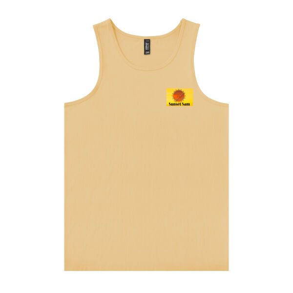 Long beach, back - Urban Collab Mens Set Singlet Thumbnail