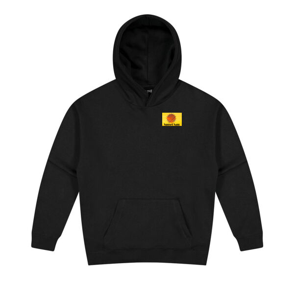 Long beach, back - Cloke Mens Unplugged Hoodie Thumbnail