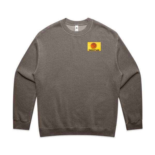Long beach, back - AS Colour Mens Relax Faded Crew Thumbnail