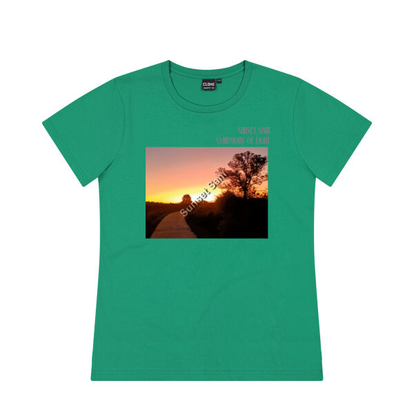 Pathway to Paradise, front - Cloke Womens Silhouette Tee V2 Thumbnail