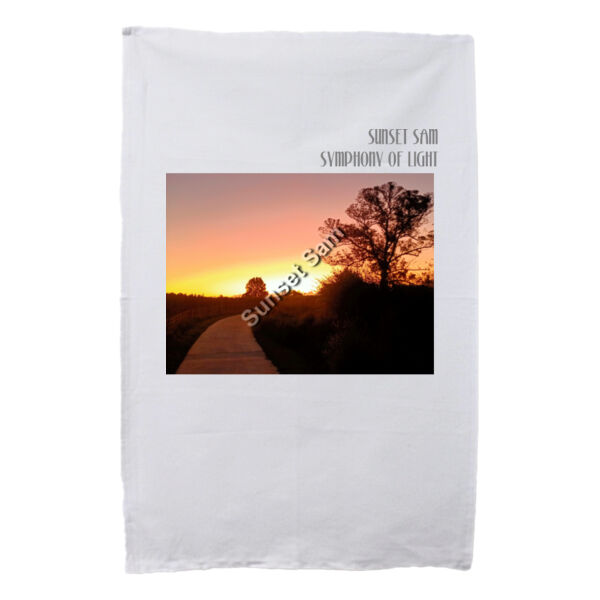 Pathway to Paradise, front - Tea Towel Thumbnail