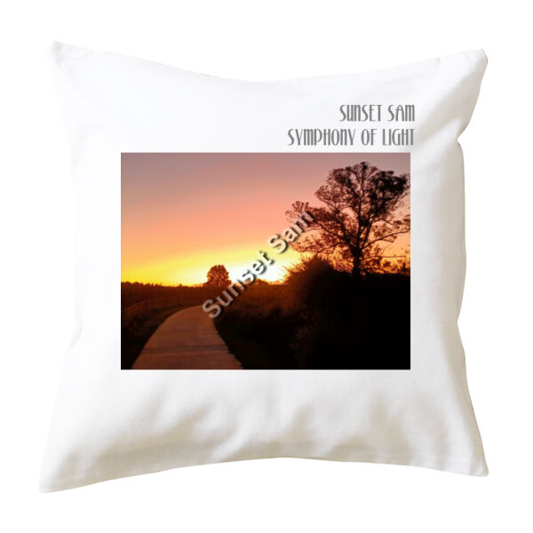 Pathway to Paradise, front - Cushion cover Thumbnail