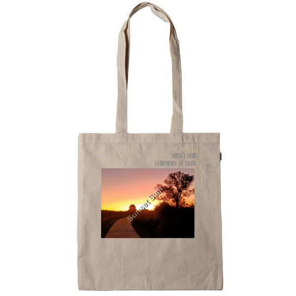 Pathway to Paradise, front - Calico Tote Bag - Thread Project Thumbnail
