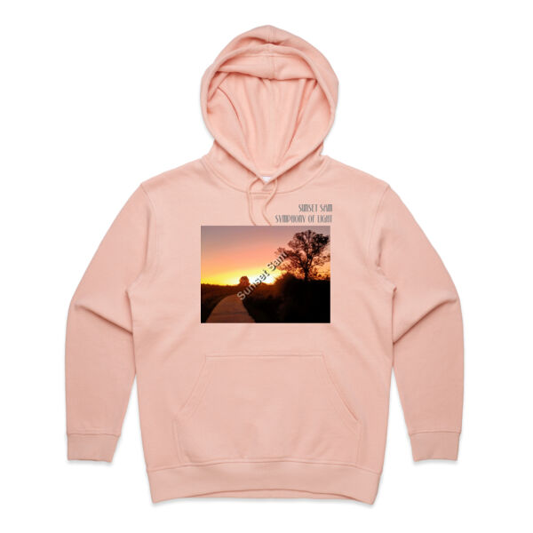 Pathway to Paradise, front - AS Colour Womens Premium Hood Thumbnail