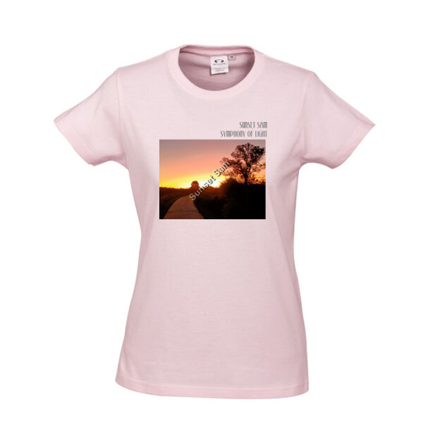 Pathway to Paradise, front - Biz Collection Ladies Ice Tee Thumbnail