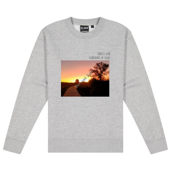 Pathway to Paradise, front - Cloke Women's Standard Crew Neck Sweat Thumbnail