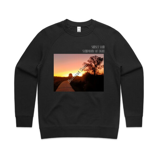 Pathway to Paradise, front - AS Colour Womens Supply Crew Thumbnail