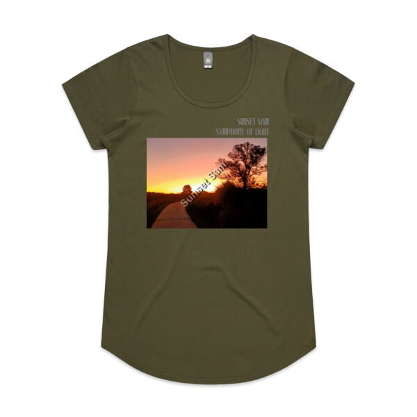 Pathway to Paradise, front - AS Colour Womens Mali Tee Thumbnail
