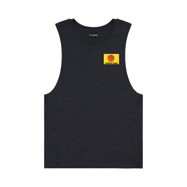 Pathway to Paradise, back - Cloke Mens Big Air Tank Thumbnail