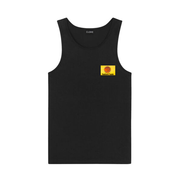 Pathway to Paradise, back - Cloke Mens Concept Singlet Thumbnail