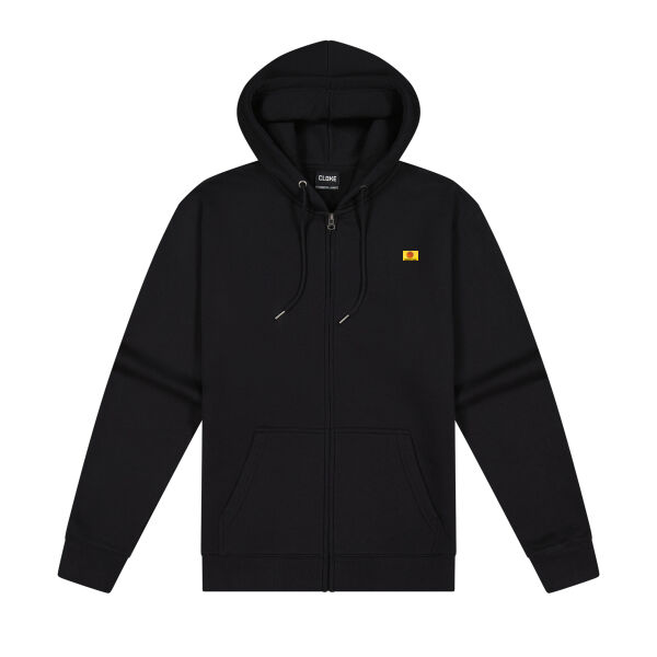 Pathway to Paradise, back - Cloke Mens Campfire Zip Hoodie V2 Thumbnail