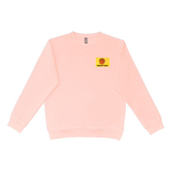 Pathway to Paradise, back - Urban Collab Mens The Broad Crewneck Thumbnail