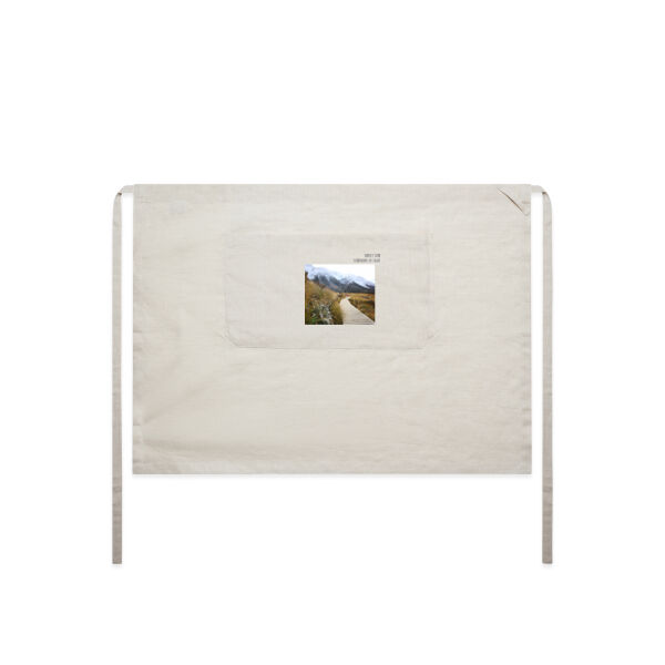Mountain Path, front - AS Colour Linen Half Apron Thumbnail