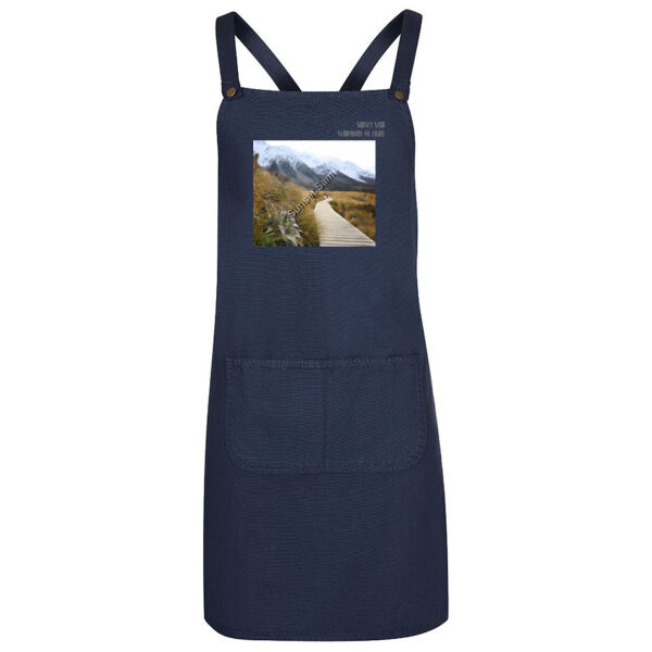Mountain Path, front - JB's Cross Back Canvas Apron Thumbnail