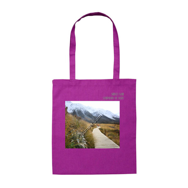 Mountain Path, front - Tote Bag Thumbnail