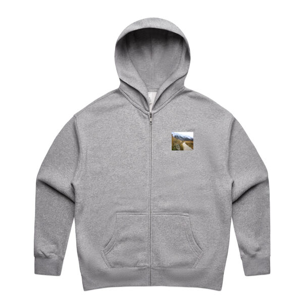 Mountain Path, front - AS Colour Womens Relax Zip Hoodie Thumbnail