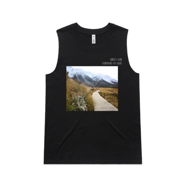 Mountain Path, front - AS Colour Womens Upside Tank Thumbnail