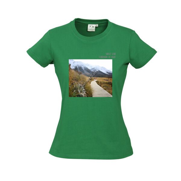 Mountain Path, front - Biz Collection Ladies Ice Tee Thumbnail