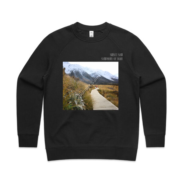 Mountain Path, front - AS Colour Womens Supply Crew Thumbnail
