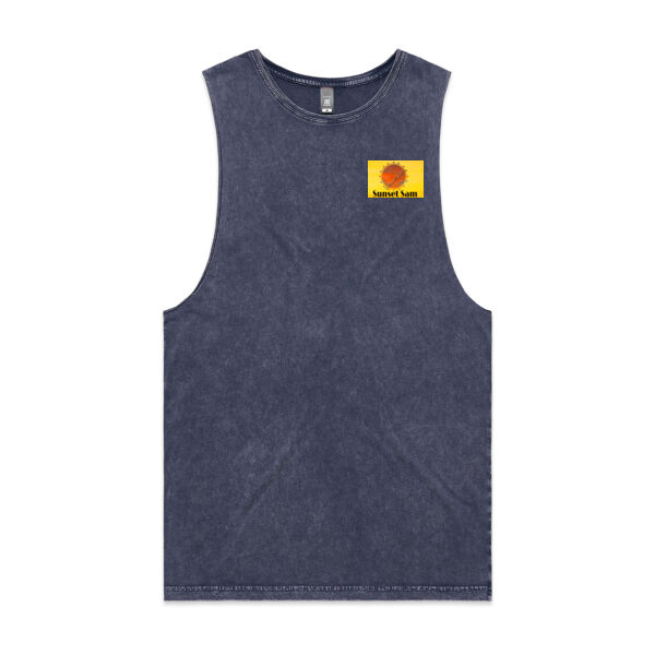 Mountain Path, back - AS Colour Mens Stone Wash Barnard Tank Thumbnail