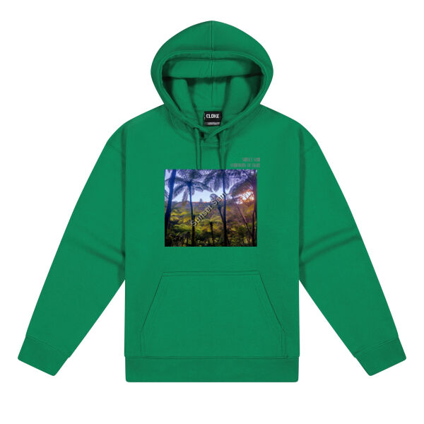 Ponga Paradise front - Cloke Womens Origin Hoodie Thumbnail