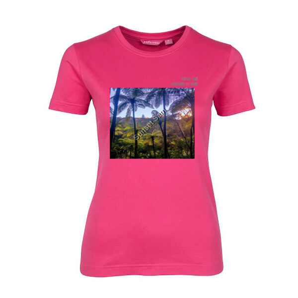 Ponga Paradise front - JB's Ladies Tee Thumbnail