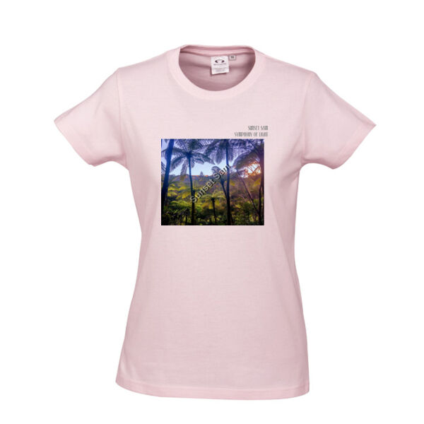 Ponga Paradise front - Biz Collection Ladies Ice Tee Thumbnail